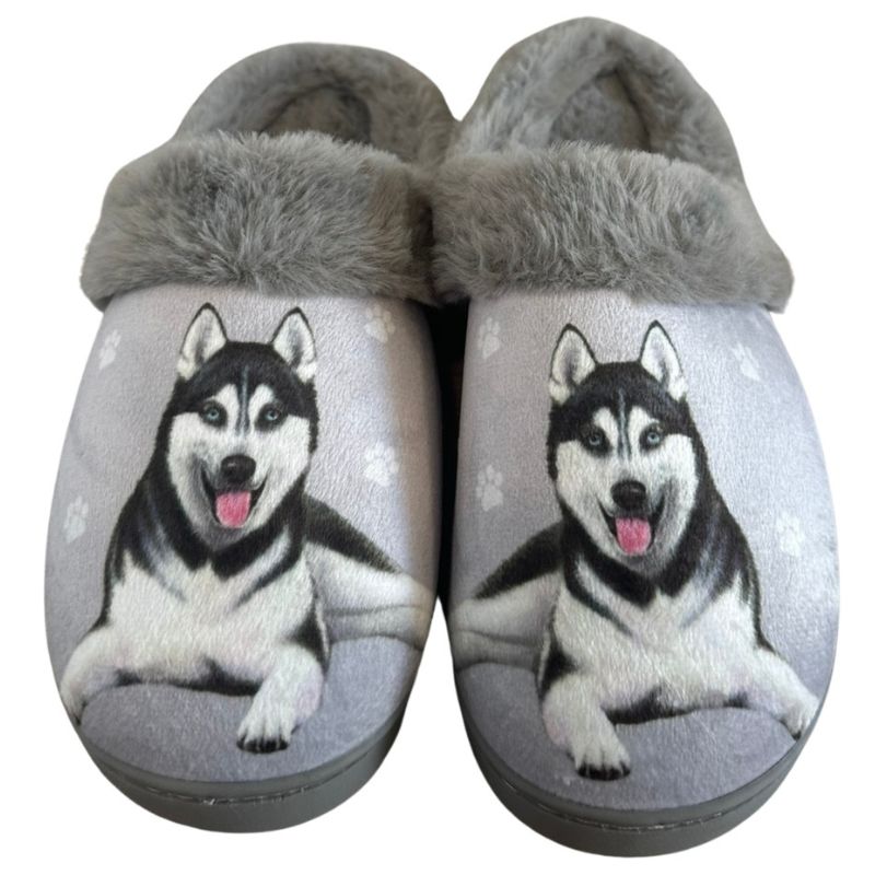 Siberian Husky Snugg Slippers